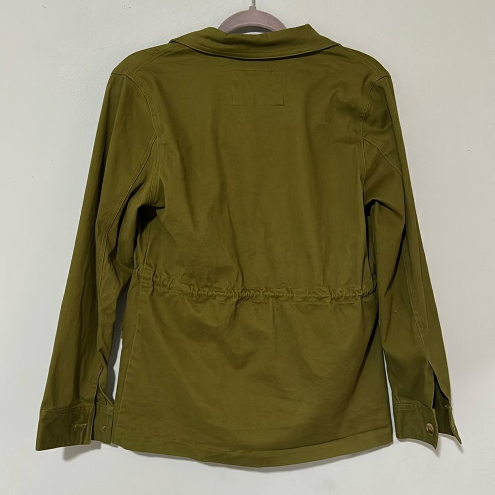 Evy’s Tree Cargo Green Ruffle Utility Jacket M - Picture 5 of 6